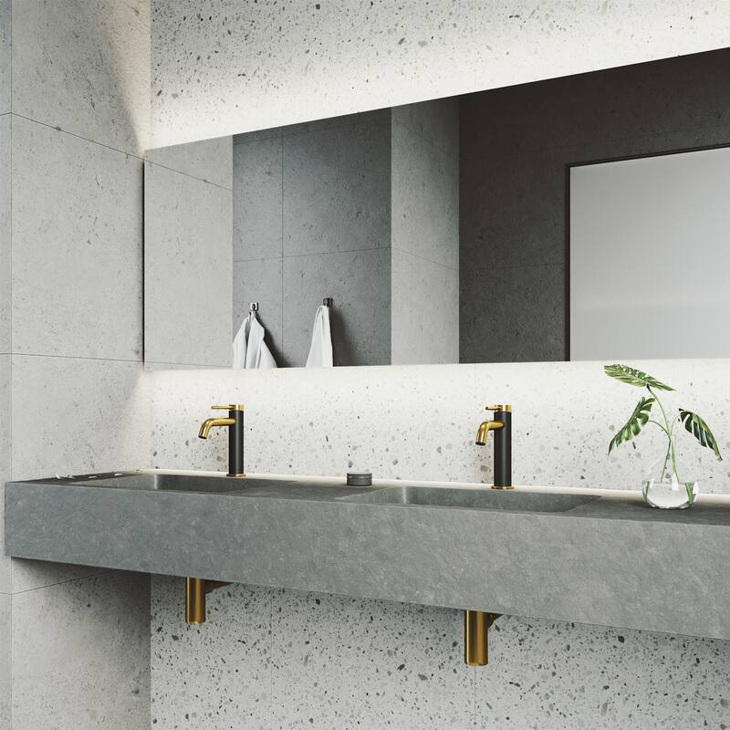 VIGO Madison 8" H Single Handle Single Hole Bathroom Faucet
