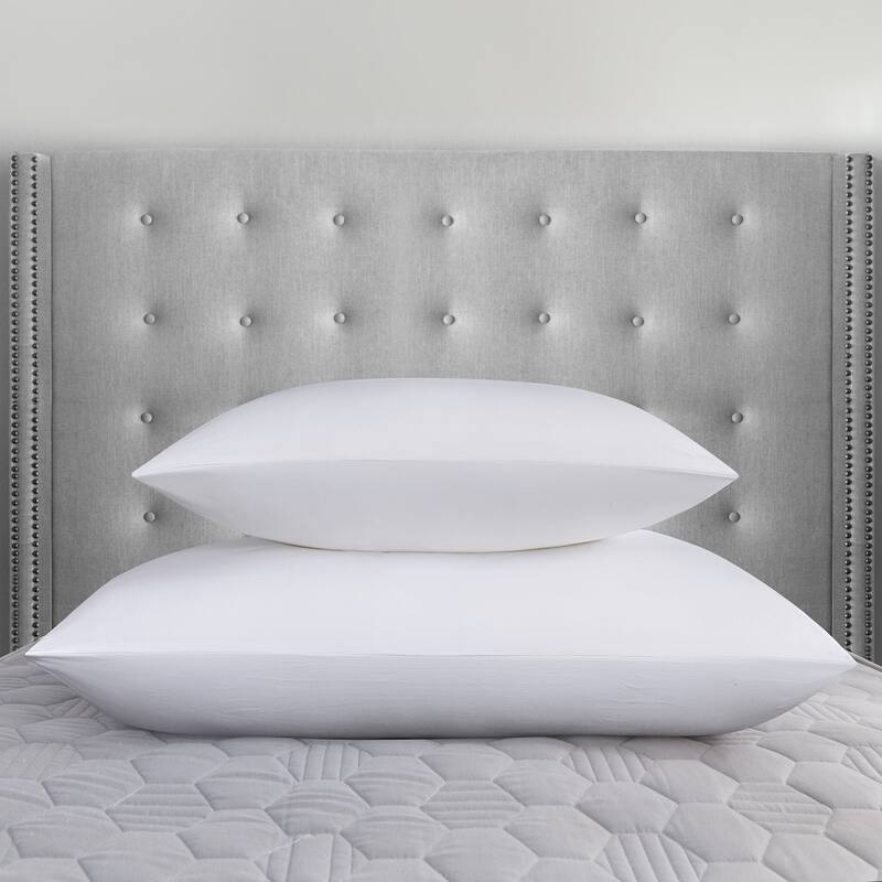 HiEnd Accents Hospitality Down Alternative Pillow Sham Insert, 1PC - White