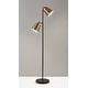 preview thumbnail 3 of 9, Adesso Malcolm Floor Lamp