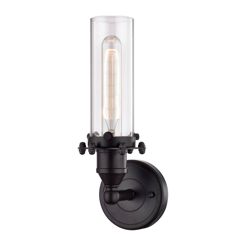 Fulton 12'' High 1-Light Sconce - Oil Rubbed Bronze - 12 inch Tall