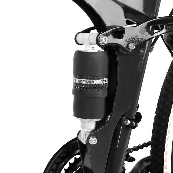 Folding mountain bike 26in 21 sale speed bicycle full suspension mtb bikes