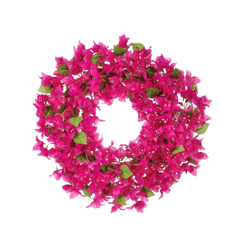 Bougainvillea Wreath 22"