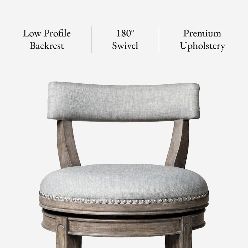 Maven Lane Alexander Swivel Kitchen Stool