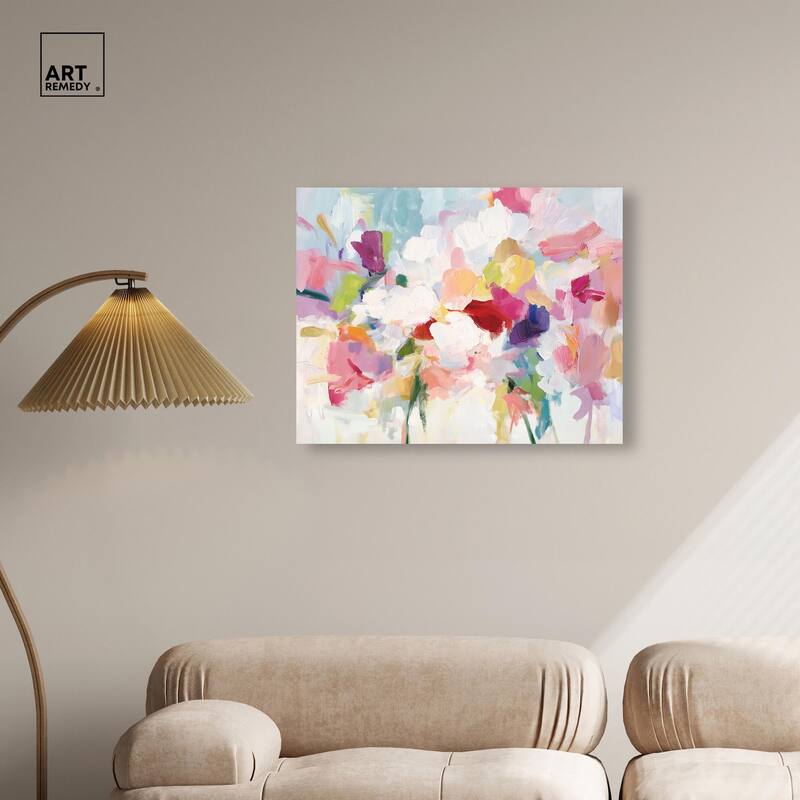 Saturated Colors II Canvas by Art Remedy, Gallery Wrapped