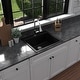 preview thumbnail 3 of 58, Karran Top Mount 25 in. Single Bowl Quartz Kitchen Sink Kit