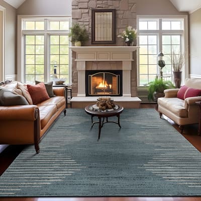 Bohemian Stripe Area Rug