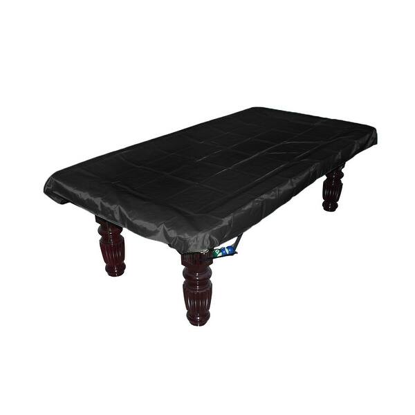 Shop Billiard Protective Cover Cloth Pool Felt Tablecloth Black