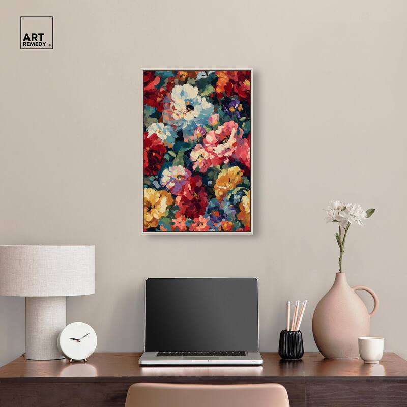 Garden Tapestries I Canvas by Art Remedy
