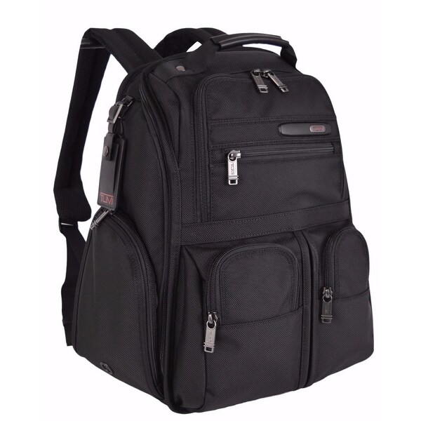 tumi compact nylon laptop brief pack