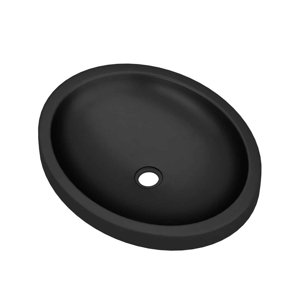 Tolosa NativeStone Drop-in/ Undermount Bathroom Sink - 19" x 16" x 4.75"