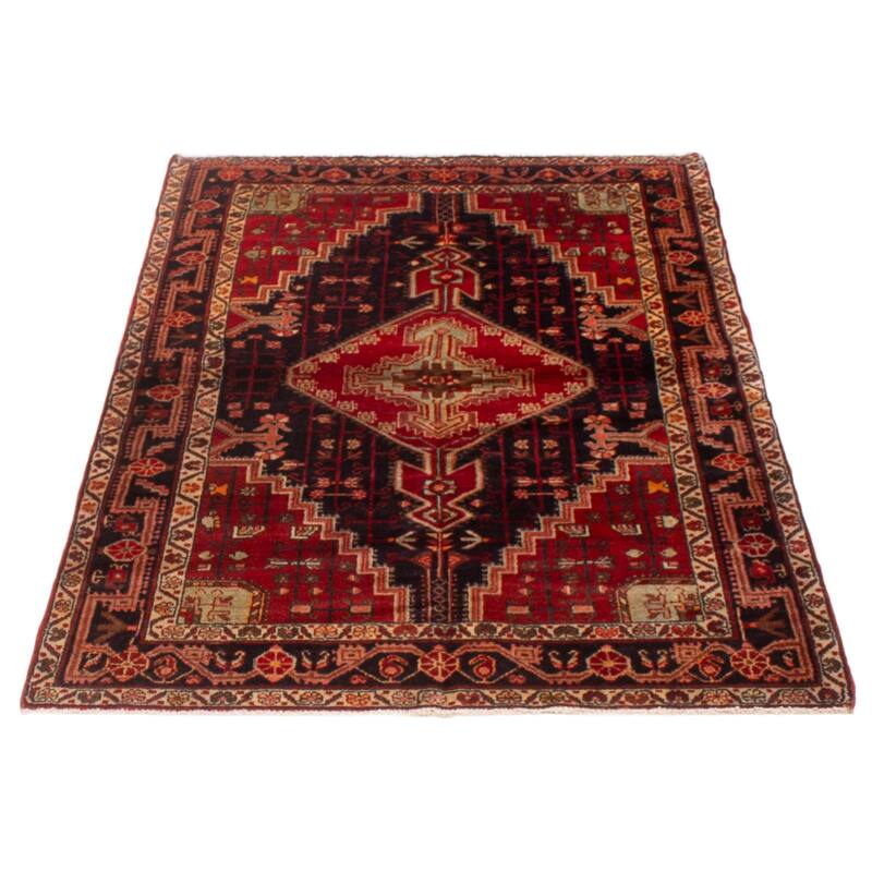 ECARPETGALLERY Hand-knotted Anadol Navy Wool Rug - 4'8 x 6'10