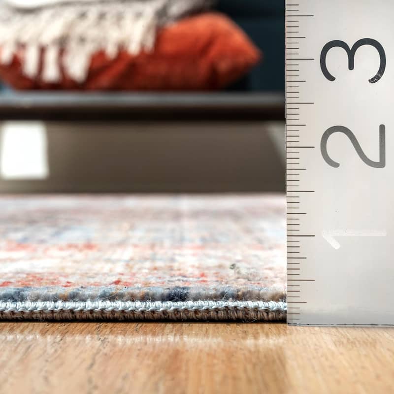 Nuloom Sylvie Enchanted Emblem Faded Area Rug