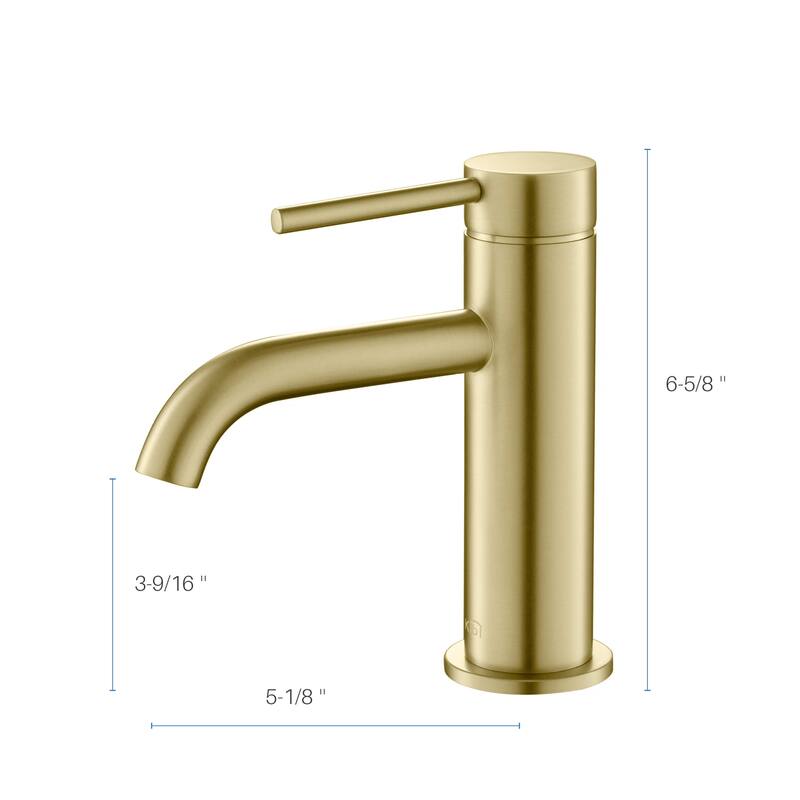 Lead Free Single Handle Bathroom Faucet with Water Hose