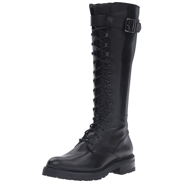 frye julie combat boot tall