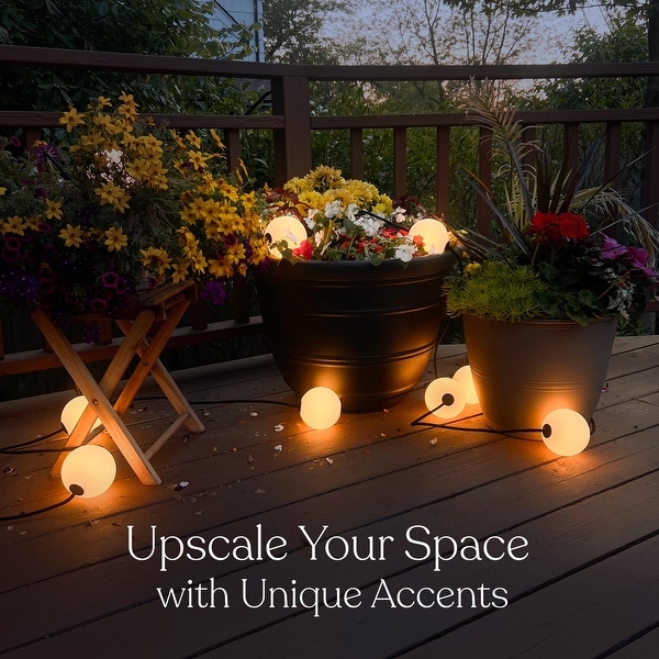 Brightech Ambience Pro 10-Light 28 ft. Outdoor Plug-in 1W 2500k