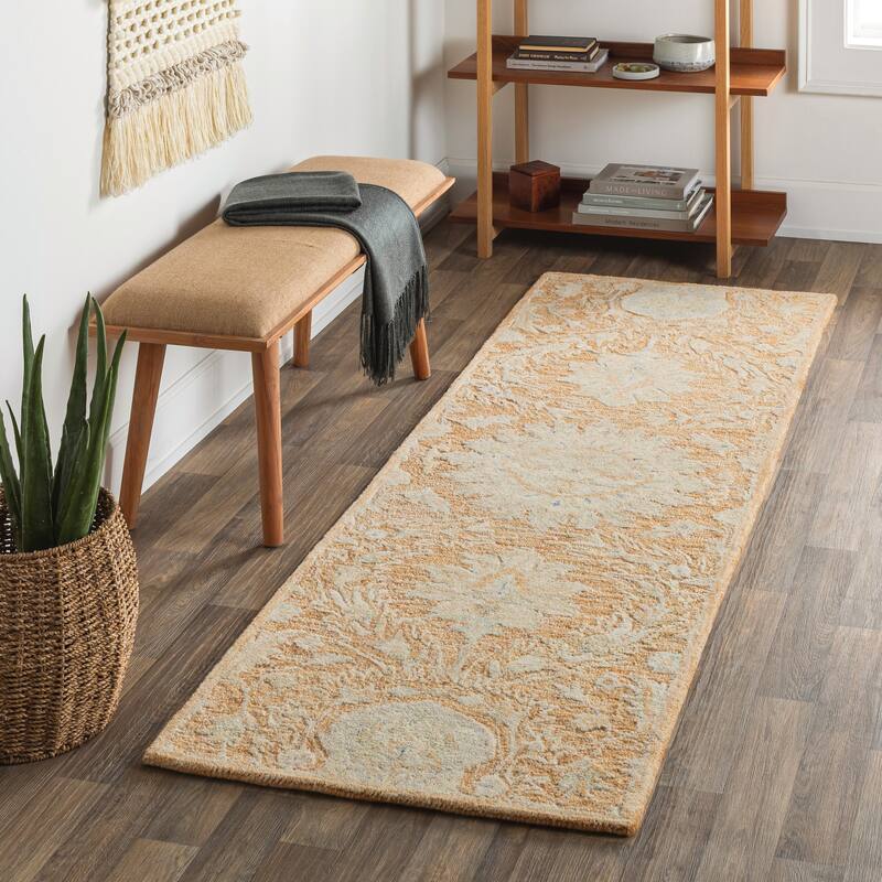 Artistic Weavers Oreon Handmade Vintage Floral Wool Area Rug