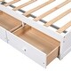 preview thumbnail 22 of 21, Merax Twin Platform Storage Bed with 3 Drawers