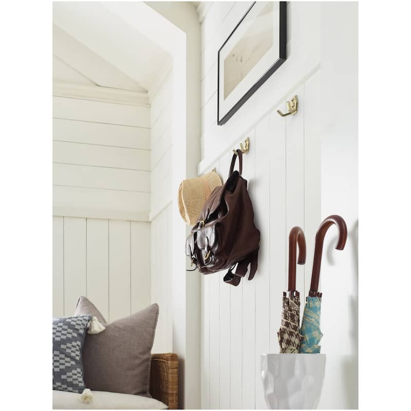 Amerock H37008 Benton Double Robe Hook