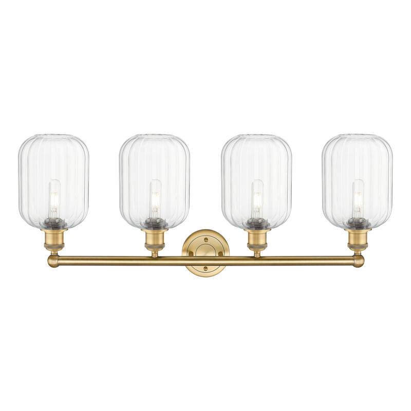 Innovations Lighting Endless Possibilities Edison - Preston - 4 Light 34" Jar Shade Bath Vanity Light