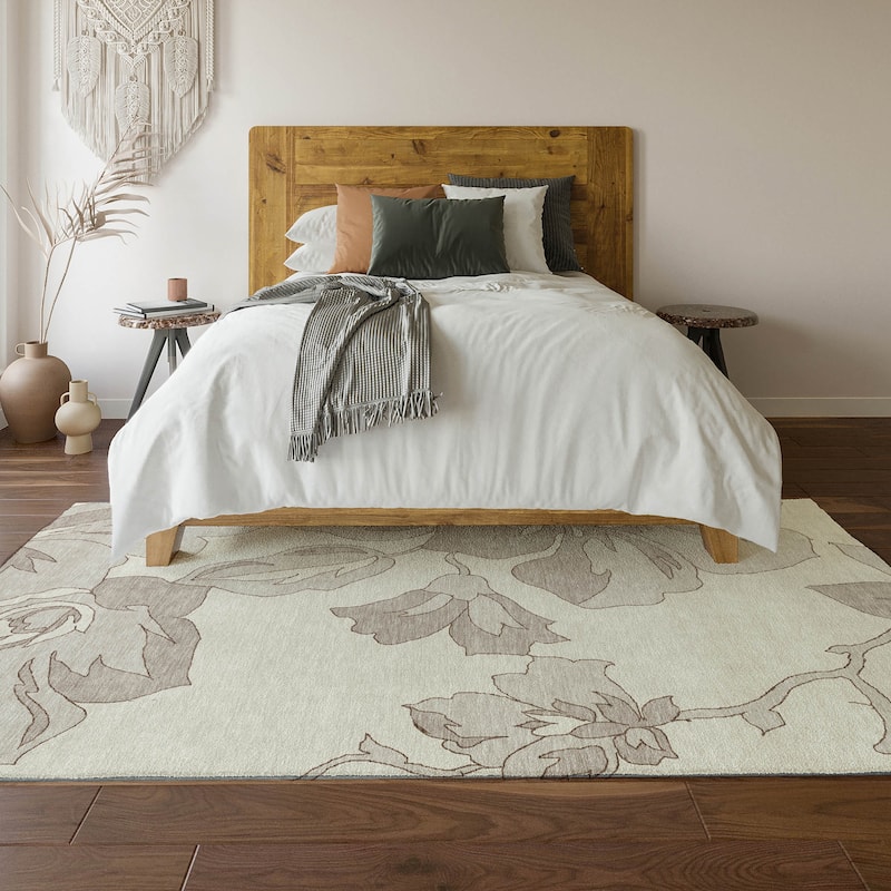 Premium Washable Super Soft Modern Floral Mayfield Rug