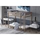 preview thumbnail 1 of 30, CraftPorch Modern Twin Over Twin Size Wooden Bunk Bed
