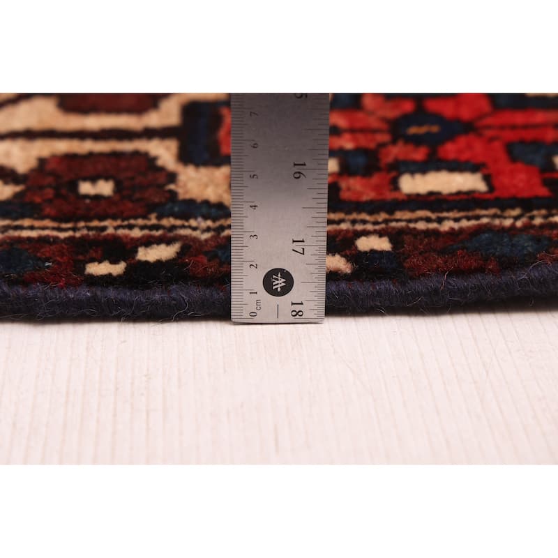 ECARPETGALLERY Hand-knotted Kayseri Vintage Red Wool Rug - 4'11 x 9'11