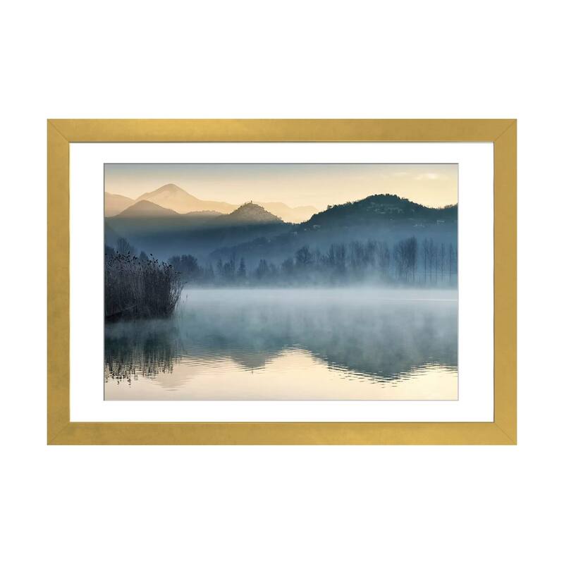 iCanvas "Quiet Morning" by Jon Arnold - Gold - 24x32x1