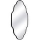 preview thumbnail 17 of 38, Irregular Accent Mirror Scalloped Wall Mirror