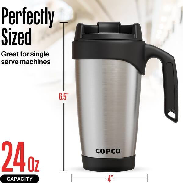 1 aladdin 20 oz spill proof coffee mug insulated blue Café Mug Fits Most Coffee Machines