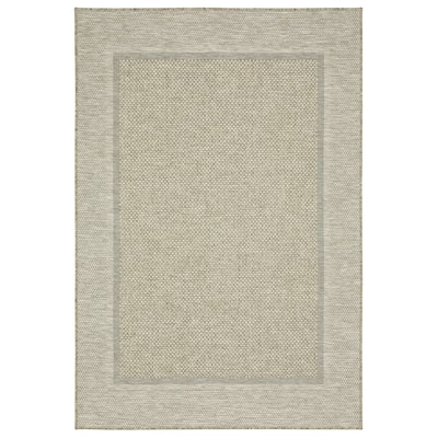 Vista Home Tangelo Bordered Tan/Black Ultimate Performance Area Rug
