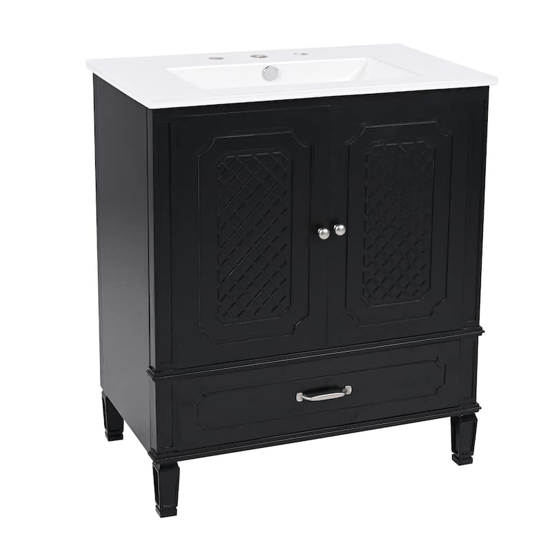 Christopher Knight Home 30" Bathroom Vanity with Storage Solution