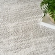 preview thumbnail 10 of 16, Nourison Modern Shag Indoor only Abstract Area Rug