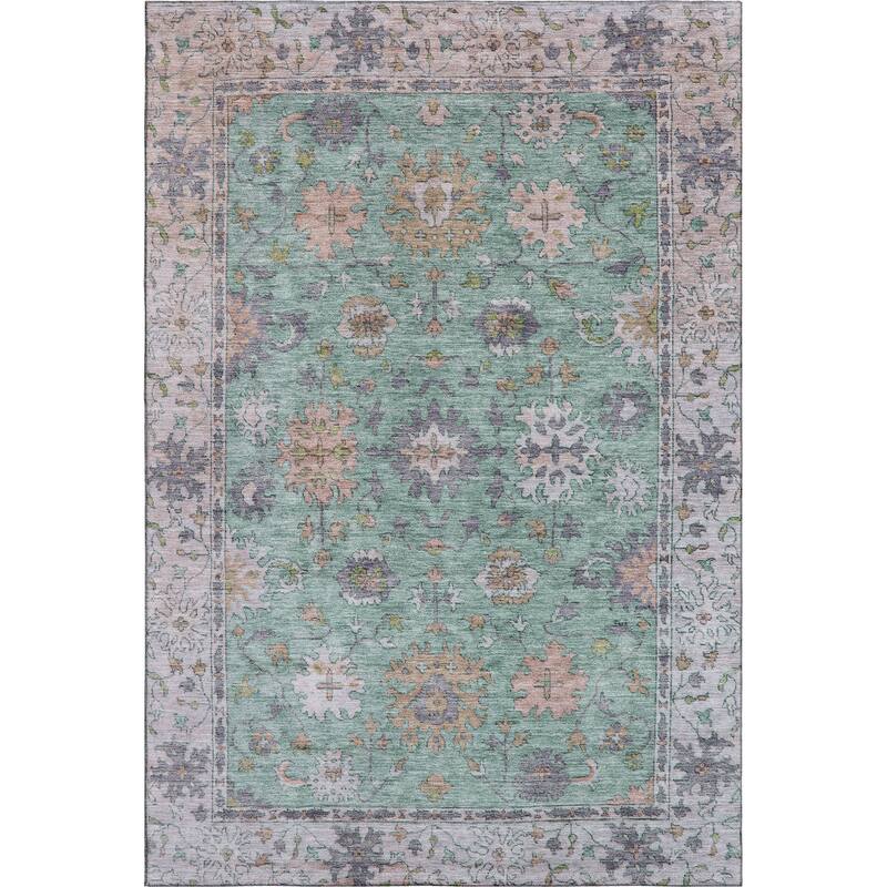 Premium Washable Super Soft Traditional Caply Mayfield Rug