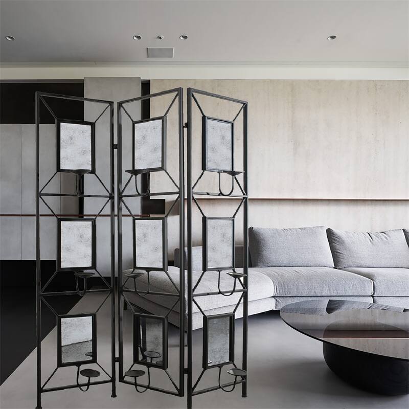 Room Photo Frames Screen Divider Screens, 3 Panel Decorative Screen