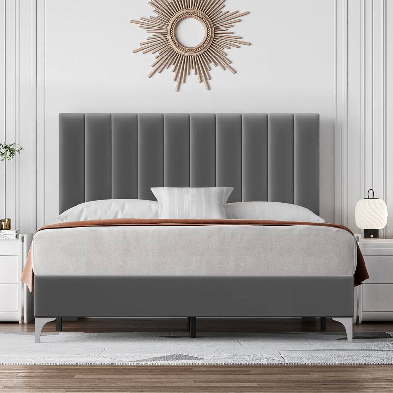 Vertical pattern soft bed