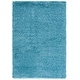 preview thumbnail 58 of 187, SAFAVIEH California Premium Shag Izat 2-inch Thick Area Rug 5'3" x 7'6" - Turquoise - Rectangle