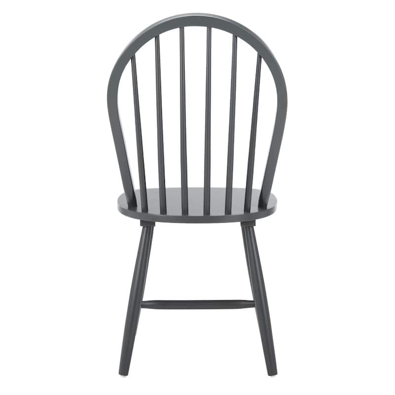 SAFAVIEH Delcie Spindle Oval Back Dining Chair (Set of 2) - 17.9" x 19.7" x 37" - 18Wx20Dx37H