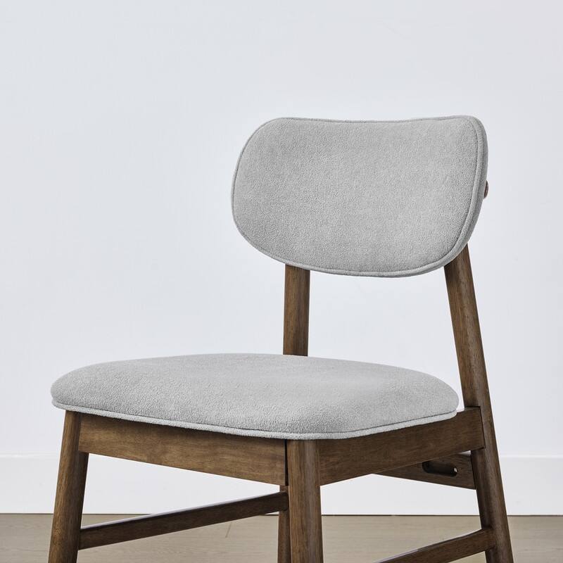 Spruce & Spring Extendable Dining Table Set with Upholstered Dining Chairs