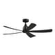 preview thumbnail 10 of 8, Fanimation Kute5 52 inch Indoor/Outdoor Smart Ceiling Fan with Remote