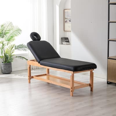 Stationary Massage Table Beauty Bed /PU Spa Bed
