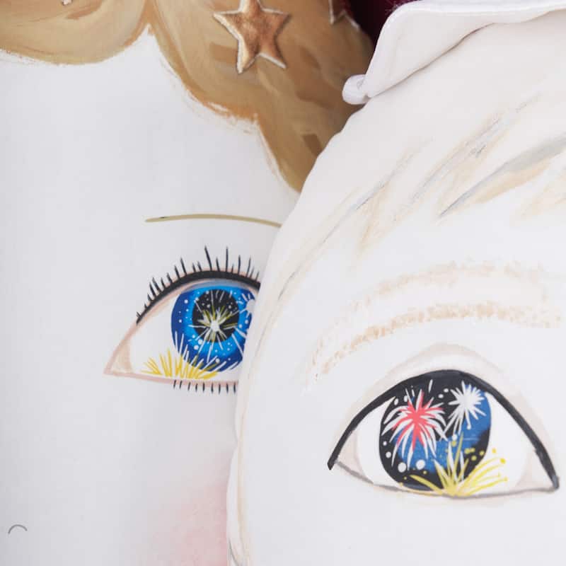 Sammy Baby Zombinaland 4th of July Patriotic Decorative Soft Figurine Pillow