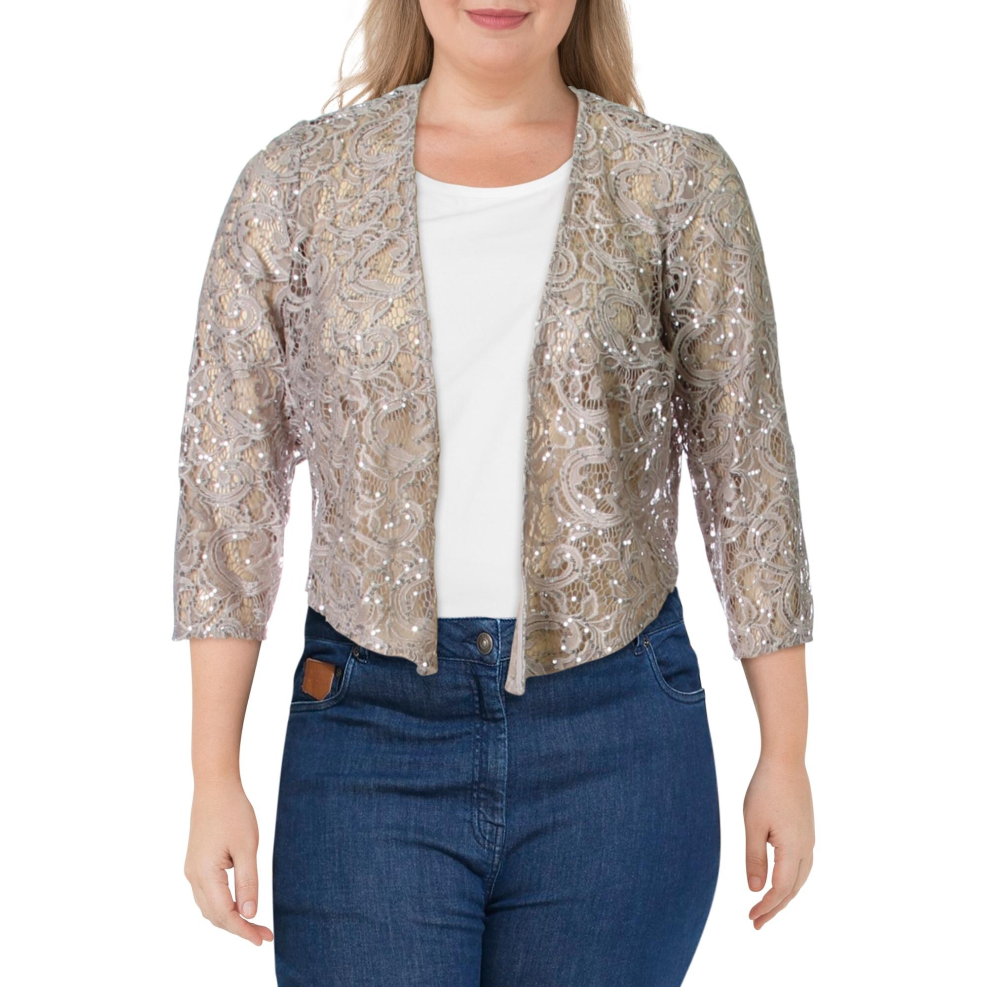 alex evenings cardigan