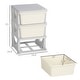 preview thumbnail 7 of 9, 3 Tier Kids Storage Unit, 3 Drawer Chest Toy Organizer Plastic Bins for Kids Bedroom Nursery Kindergarten Living Room