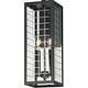 preview thumbnail 1 of 2, Maxim 30693CL Magnus 2 Light 17" Tall Outdoor Wall Sconce Black