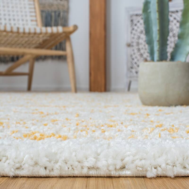 SAFAVIEH Arizona Shag Lotta Moroccan 1.2-inch Thick Rug