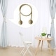 preview thumbnail 1 of 10, 2pcs Curtain Tieback 25.6" Holdback Decorative Rope Curtain Holders