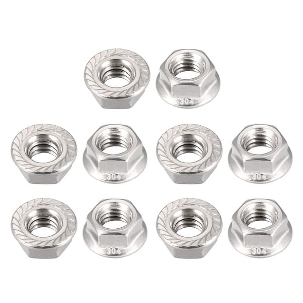 250 Zinc Plated #6-32 Serrated Hex Flange Nuts The best fasteners 250 Zinc Plated #6-32 Serrated Hex Flange Nuts The best fasteners