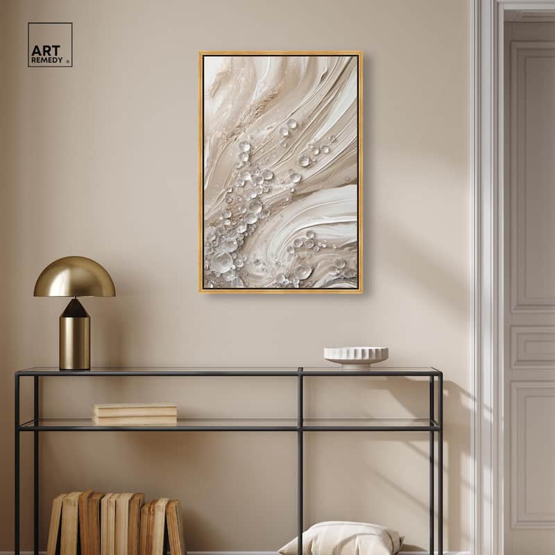 Viscous Veils III Canvas by Art Remedy