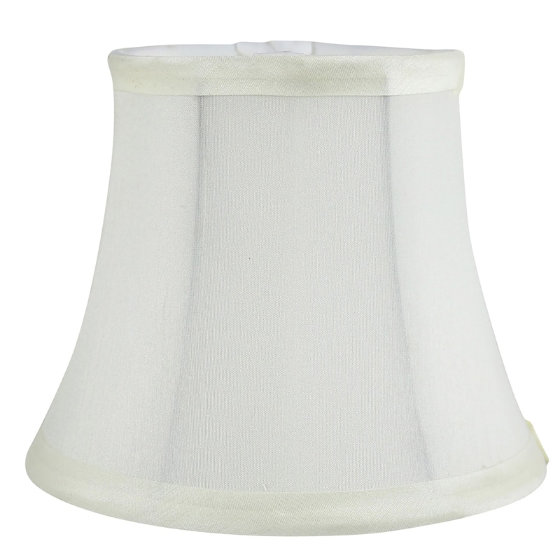 Meriville Faux Silk Clip On Chandelier Lamp Shades, 4-inch by 6-inch by 5-inch
