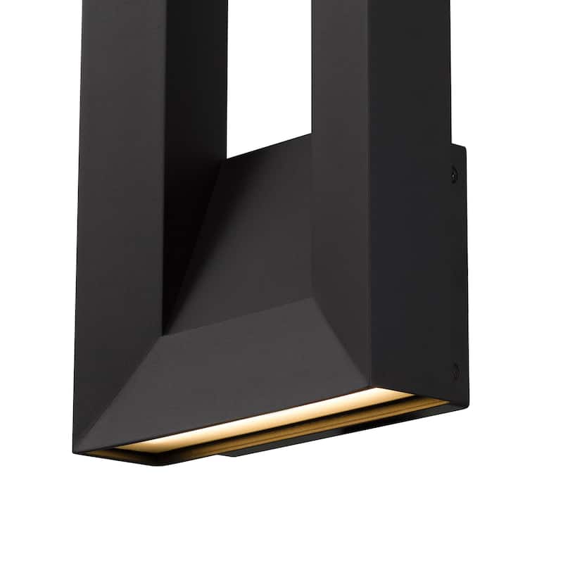 16 inch LED Wall Sconce - Black
